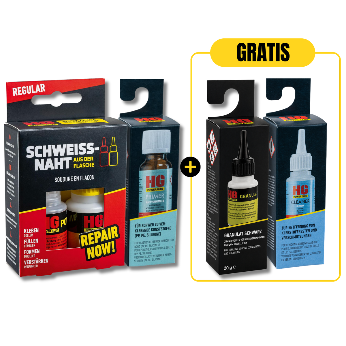 Einsteiger-SET + GRATIS Granulat + GRATIS Cleaner