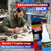 HG Power Glue Sekundenkleber Dick: extrem stark, sorgt mit nur einem Tropfen für bombenfesten Halt.