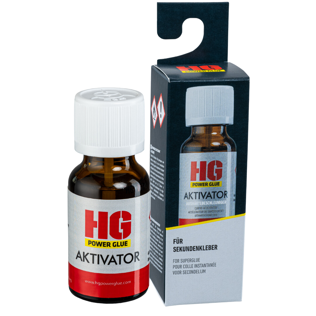 Effektive Beschleunigung des Klebevorgangs mit HG Aktivator