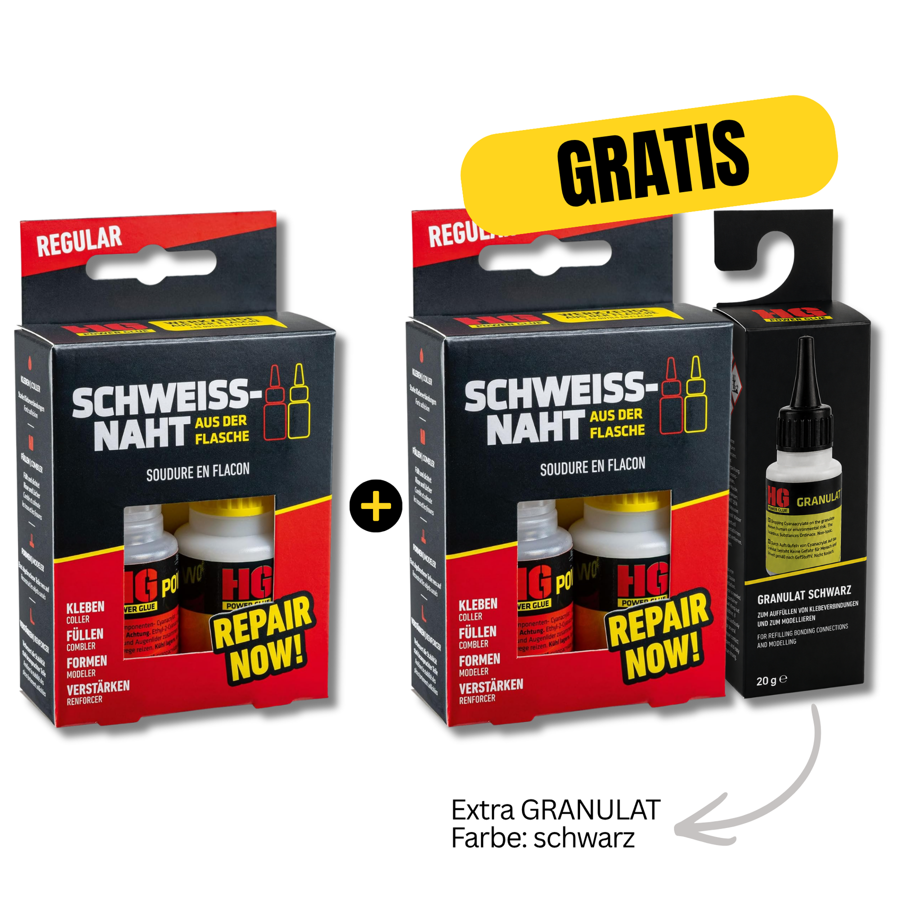 1+1 Aktion + Granulat GRATIS