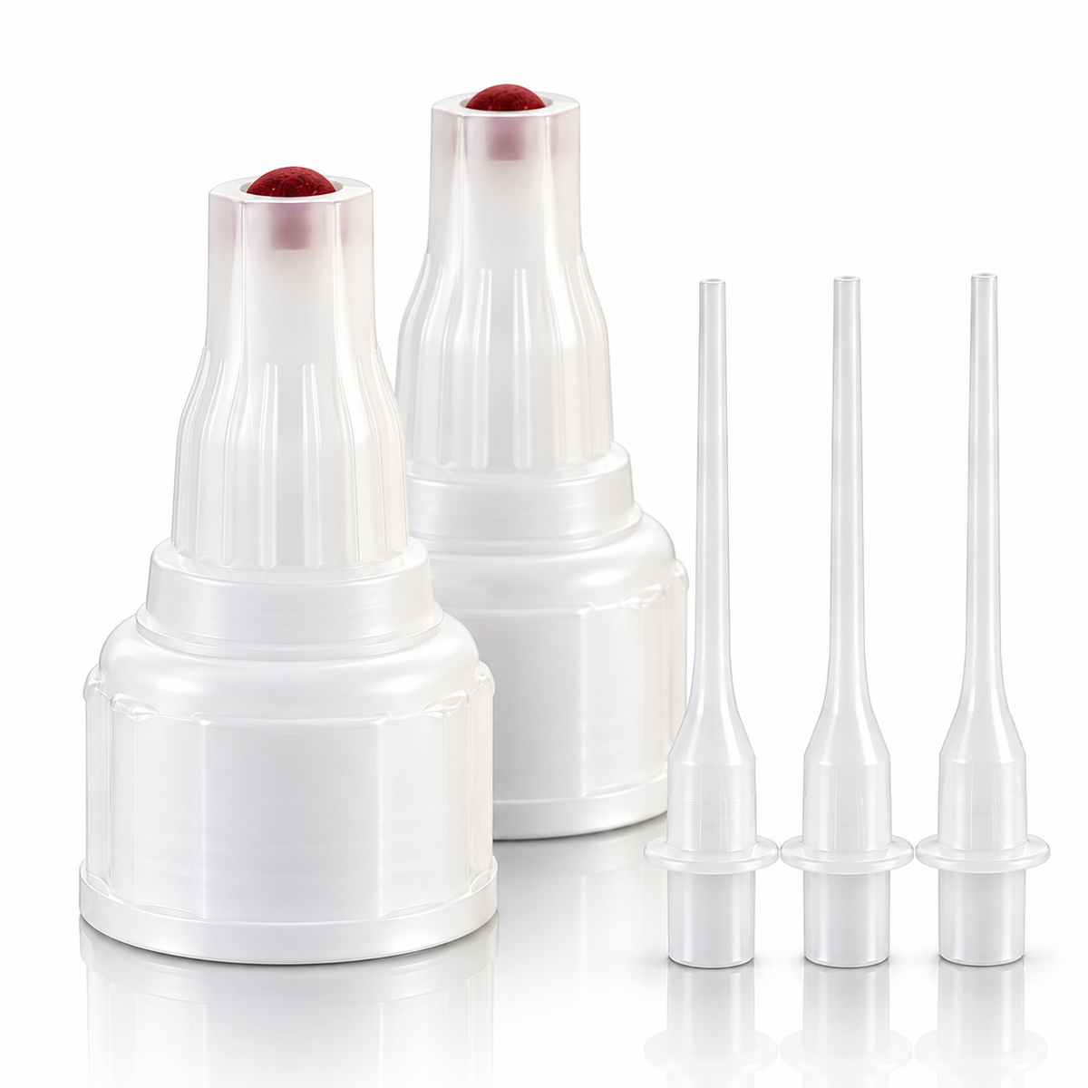 Ersatzspitzen-Set – 2× Ersatzspitzen (für Sekundenkleber) + 3× Feindosierspitzen